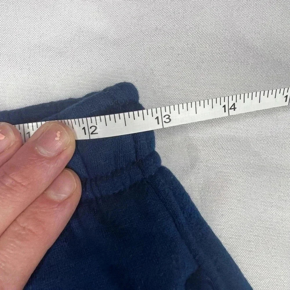 RARE By Rikki Andrea Navy Distress Low Rise Pants ina size Small, NO LONGER MADE - Picture 6 of 9